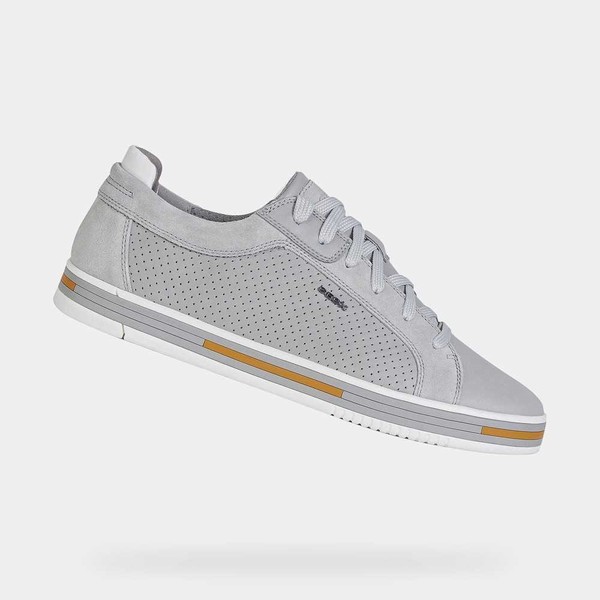 Geox Respira Light Grey Mens Sneakers SS20.7TF1446